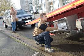 Professional tow truck operator