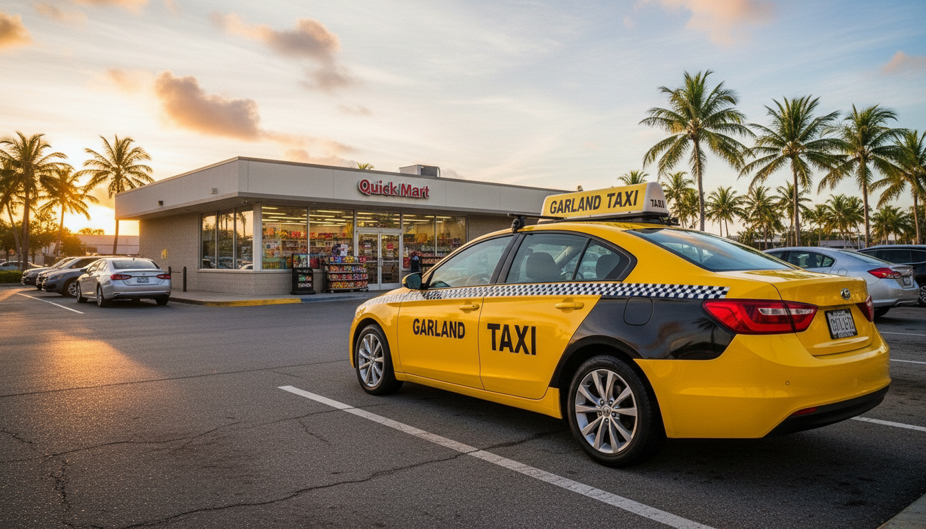 Taxi delivery service