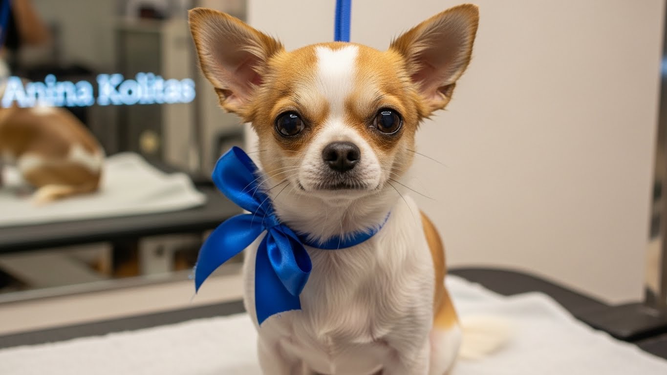 Camioneta de servicio a domicilio estetica canina